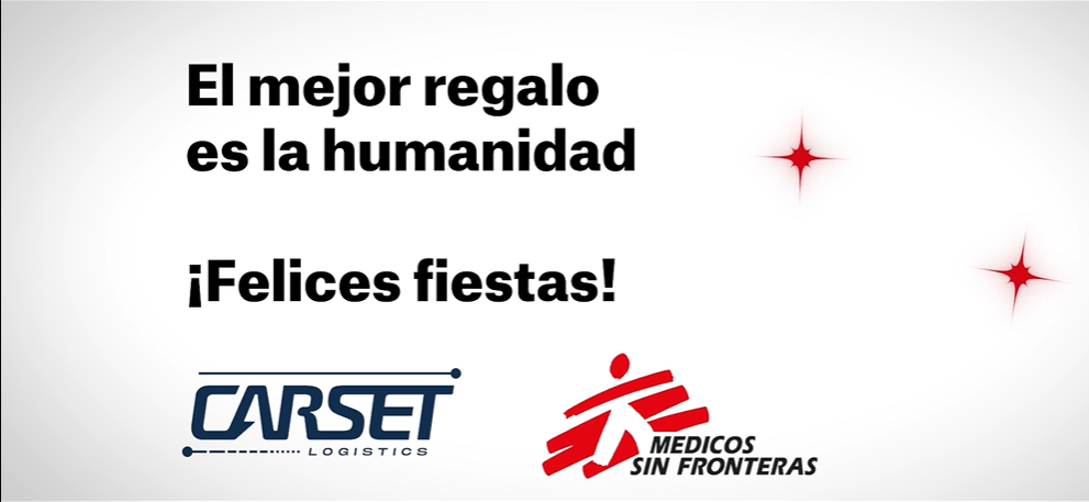 Iniciativa solidaria de Carset con Médicos Sin Fronteras — Navidad 2025