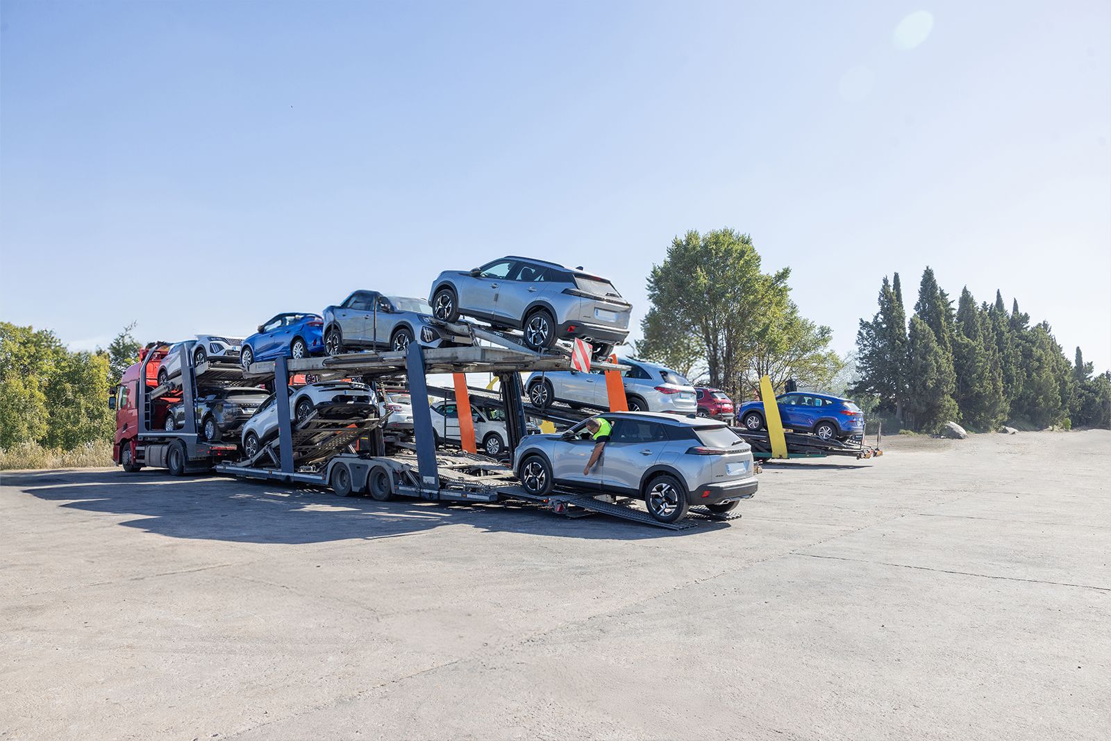 Transporte de vehículos por carretera — cobertura nacional Carset